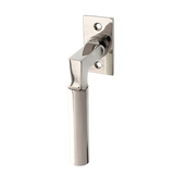 Halbolive aus Messing - Bauhaus Stil - schlichtes Design | silber