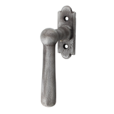 Fensterbeschlag Jugendstil aus Gusseisen | ergonomische Form, grau