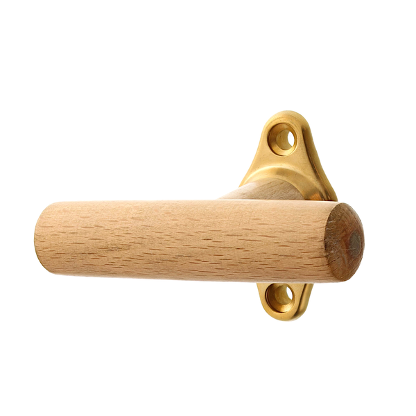 Vollolive aus Messing - elegantes Design - matt gold