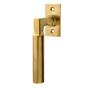 Halbolive aus Messing - Bauhaus Stil - schlichtes Design | matt gold