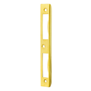 Ventano Schließblech Innentüren Messing poliert 170×20×8 mm B7851
