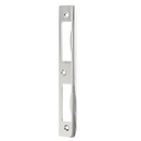 Ventano Schließblech Innentüren Messing vernickelt, hochglanz poliert 170×20×8 mm N7851