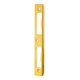Ventano Schiließblech Innentüren Messing patiniert 170×20×8 mm P7851