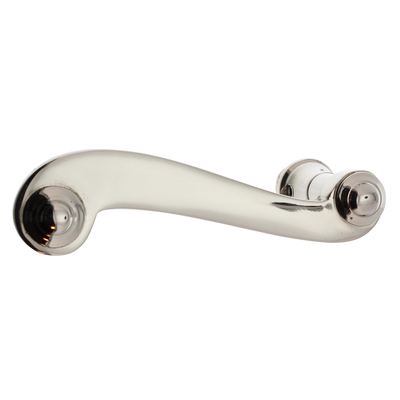 Jugendstil Türdrücker aus Messing | klassische Form
