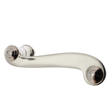 Türdrücker aus Messing - Jugendstil - schlichtes Design