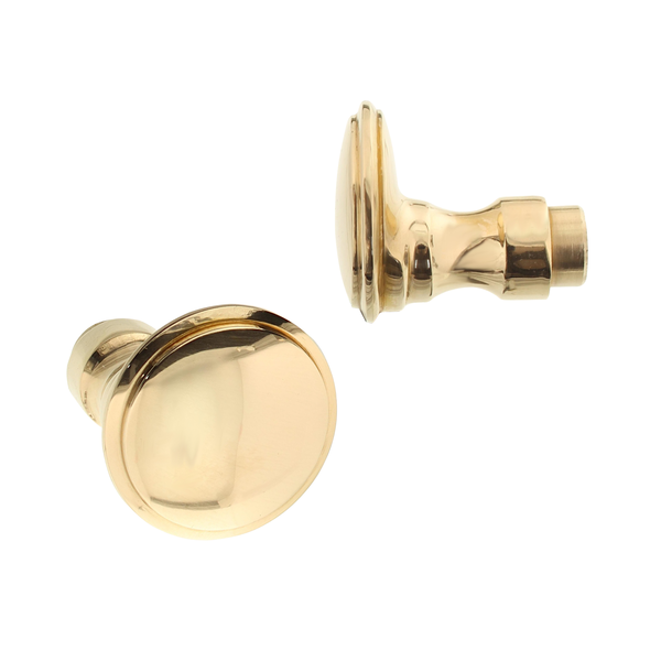 Türknauf aus Messing - Jugendstil - außergewöhnliche Form | gold