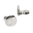 Türknauf Jugendstil aus Messing | schlichtes Design, silber