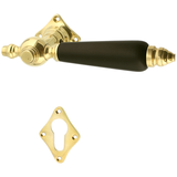 Türbeschlag Jugendstil aus Messing | schlanke Form, gold
