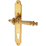 Gründerzeit aus Messing - elegantes Design - matt gold