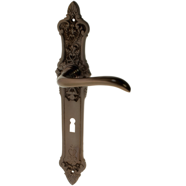 Türbeschlag Gründerzeit - dunkel patiniert | markante Form