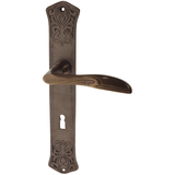 Türbeschlag Jugendstil - dunkel patiniert | ergonomische Form