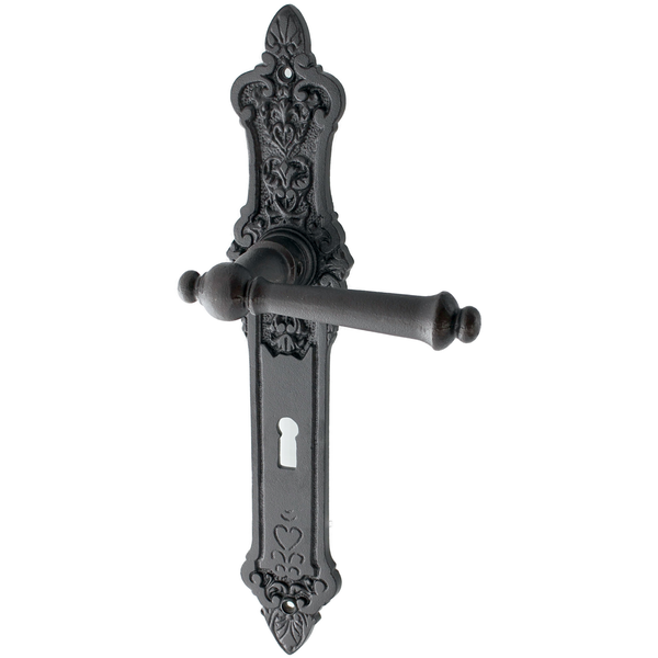 Zimmertürgarnitur Gerlach in schwarz