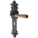 Zimmertürgarnitur Claassee in schwarz