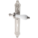 Zimmertürgarnitur Fedde matt vernickelt