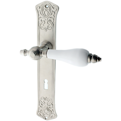Jugendstil Zimmertürbeschlag ausMessing konische Form mittelgroß,groß