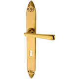 Zimmertürgarnitur Freesendorfer See in Messing, patiniert
