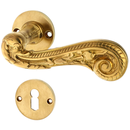 Türbeschlag aus Messing | schlanke Form