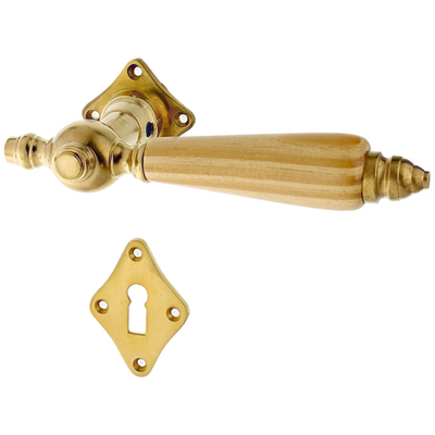 Türbeschlag Jugendstil - patiniert | ergonomische Form