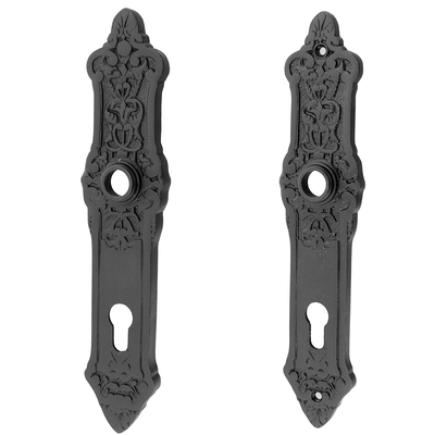 Schutzbeschlag Gründerzeit klassische Form Modell Langschild-Set  MS1116SET-PZ92