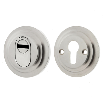 Messing Schutzbeschlag vernickelt, matt gebürstet Modell NM4242SET-ZA