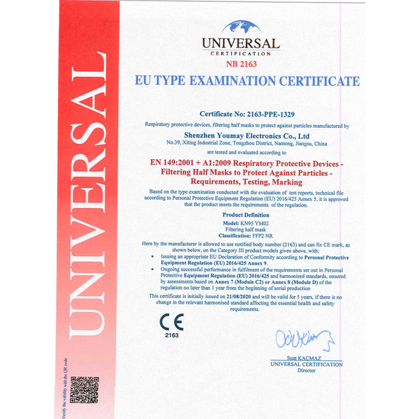 Certifikat YM02