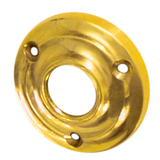 Messing Rosette für Drücker poliert elegantes Design gold