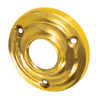 Messing Rosette für Drücker poliert elegantes Design gold