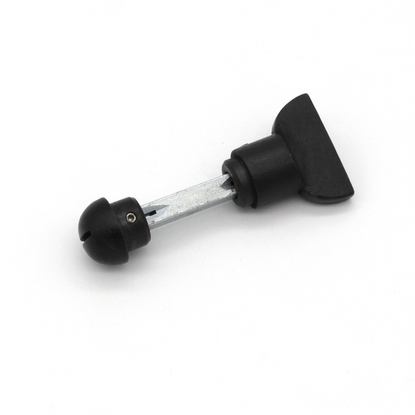 WC-Riegel Eisen schwarz 8260 einzeln