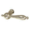Türklinke aus Messing schlanke Form silber