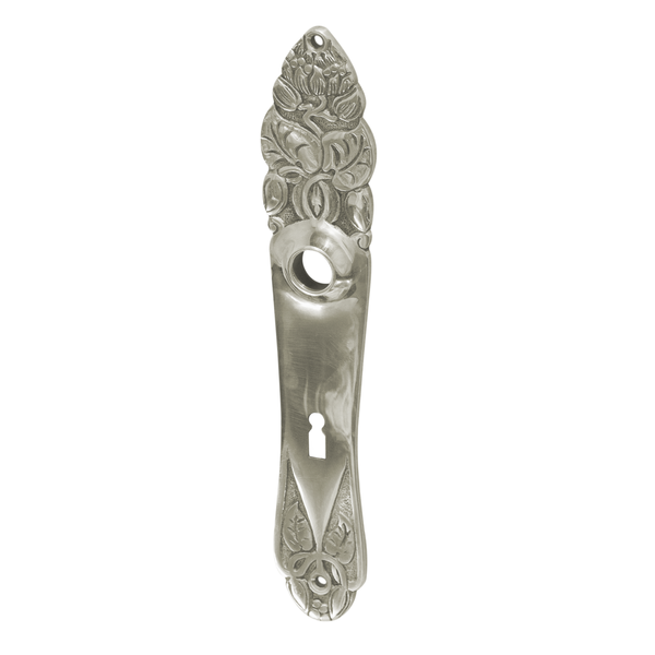 Jugendstil Langschild vernickelt und poliert N1091BB72