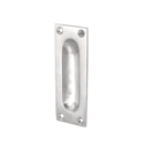 Schiebetürgriff, Griffmulde/Griffmuschel Messing nickel N7008                  
