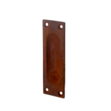 Schiebetürgriff, Griffmulde/Griffmuschel Eisen rost N7008