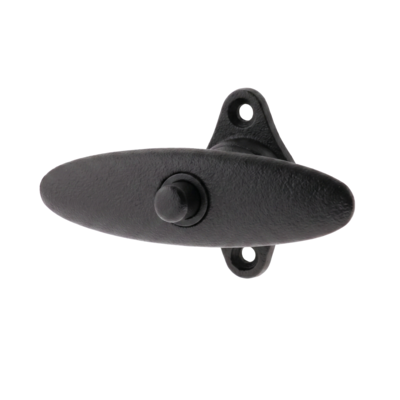 Vollolive mit Druckknopf Messing schwarz Modell "Braunschweig MS"