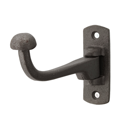 Wandhaken vintage schwenkbar verstellbar beweglich Bankhaken | Mantelhaken,  Gusseisen dunkelgrau | IRL7814 | Ventano