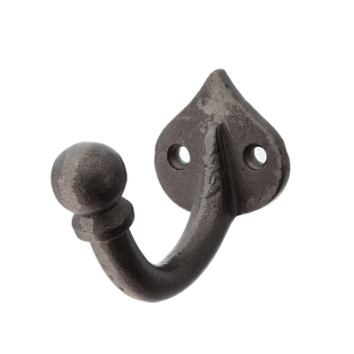 Wandhaken vintage | Mantelhaken, Garderobenhaken, Kleiderhaken | Gusseisen Dunkelgrau| IRL7824 | Ventano