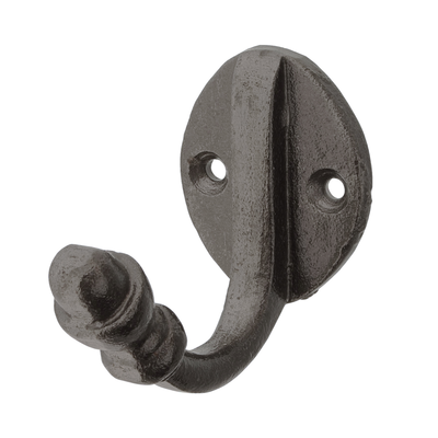 Wandhaken Gusseisen grau| Mantelhaken, Garderobenhaken, Kleiderhaken | vintage | Ventano