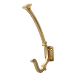 Wandhaken vintage | Mantelhaken, Garderobenhaken, Kleiderhaken | Messing patiniert| P7818 | Ventano