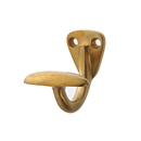 Wandhaken vintage | Mantelhaken, Garderobenhaken, Kleiderhaken | Messing patiniert| P7822 | Ventano