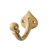 Wandhaken vintage | Mantelhaken, Garderobenhaken, Kleiderhaken | Messing | P7824 | Ventano