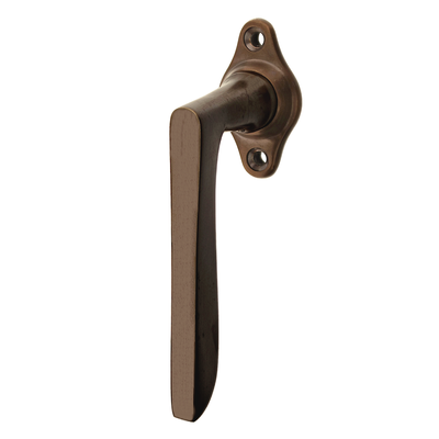 Fenstergriff gerade antik patiniert für Küchen- und Zimmerfenster