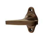 Ovaler Fenstergriff | Fensterolive antik | Messing, dunkel antik patiniert| Modell "Hamburg" | Ventano 