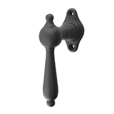 Fenstergriff Biedermeier Halbolive | Fensterolive antik | nostalgischer Fenstergriff aus Eisen | Gusseisen | Modell 