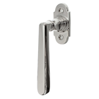 Fensterbeschlag aus Messing Jugendstil klassische Form silber