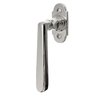 Fensterbeschlag aus Messing Jugendstil klassische Form silber