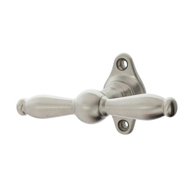 Vollolive aus Messing Biedermeier kugelförmiger Griffkopf groß