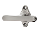 Vollolive aus Messing Jugendstil typische Form silber matt