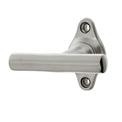 Fenstergriff urbaner Stil| Fensterolive antik | Messing, vernickelt matt | Modell "Altona NM" | Ventano 