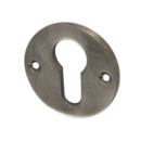 PZ Rosette, rund und flach, Nickel matt