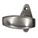 Bauhaus Fenstergriff | Fensterolive antik | Messing, Nickel, wie Silber | Modell "Alfeld N" | Ventano 