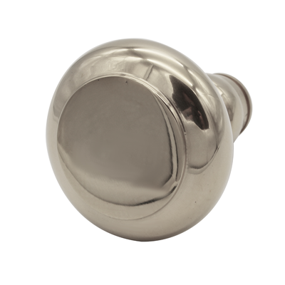 Türknauf aus Messing typische Form silber